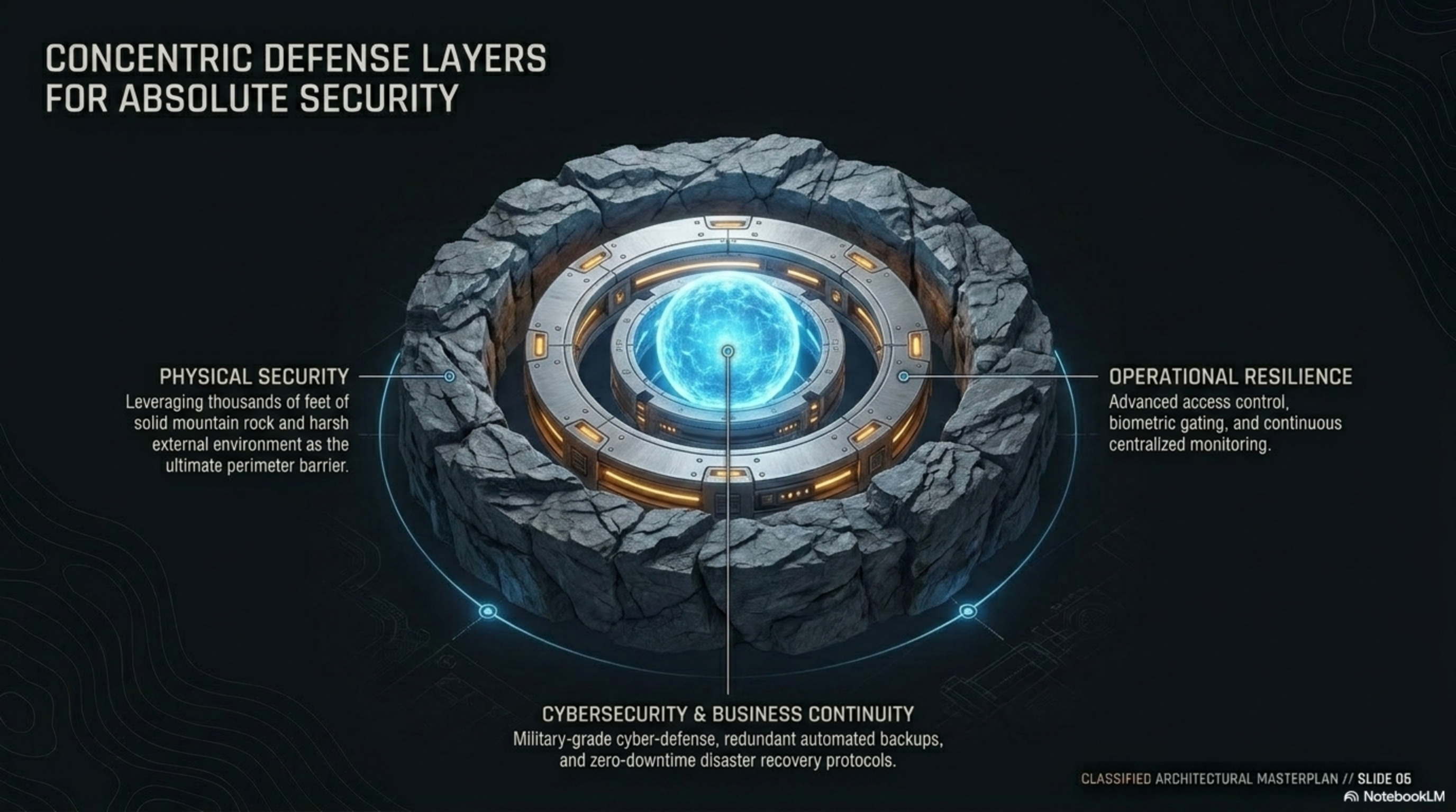 Masterplan page — Security Framework