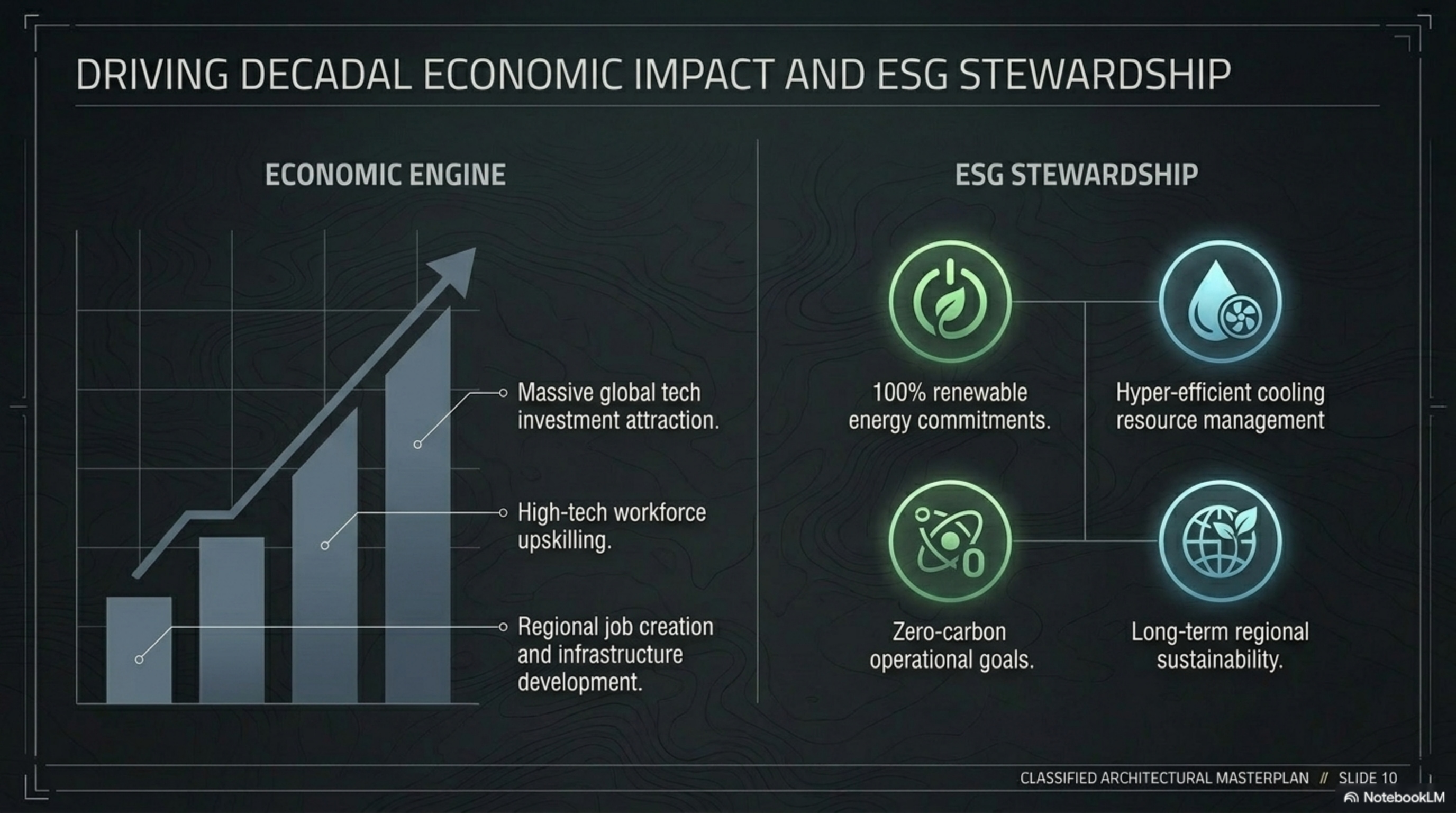 Masterplan page — Economic Impact